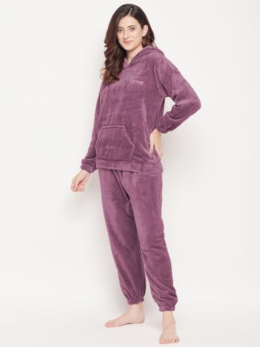 Image of CAMEY Women's Wool Camouflage Top And Pyjama Set