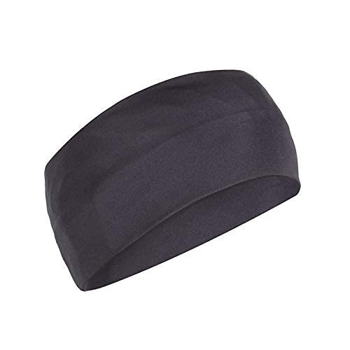 Unisex Free Size Workout Headband (Color:- Black)(Pack of 5)-image-4