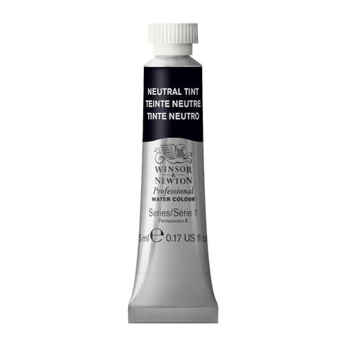 Winsor & Newton Professional Watercolor, 5ml (0.17-oz) Tube, Neutral Tint by Winsor & Newton - Used condition - US$10.27