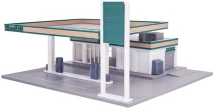 Outland Models Miniatures Gas/Fuel Station w Mini Store 1:87 HO Scale image 5