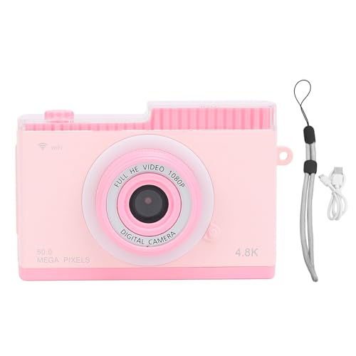 Cámara digital compacta retro ZJchao 48MP 1080P HD miniatura 6