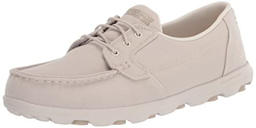 Skechers Women s ON-The-GO 2.0-Bungee Boat Shoe, Natural, 8