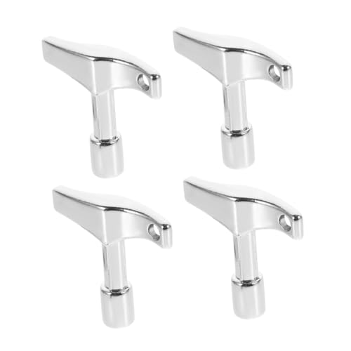 ULDIGI Drum Hardware Key Drum Keys for Tuning Drums Universal Drum Tuning Key Metal Drum Key Conditioner Tool Drum Set of 4 Easy to Carry