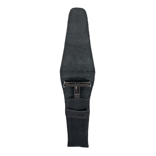 Funda de cuero para maquinilla de afeitar accesorios de afeitado de piel 2