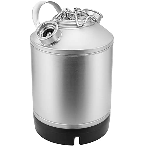 GANCOWISE 2.5 Gallon Cleaning Keg with Dual Head-Sankey D Ports by Gancowise - Used condition - US$130.55