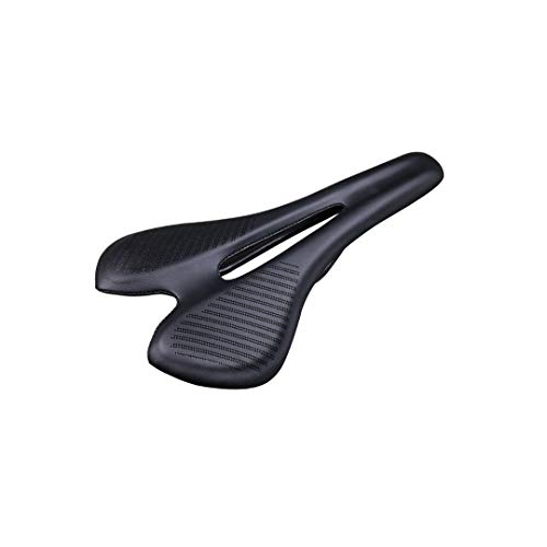 Selim Fibra de Carbono 139g MTB Estrada Couro Super Leve Assento Zatla Shop