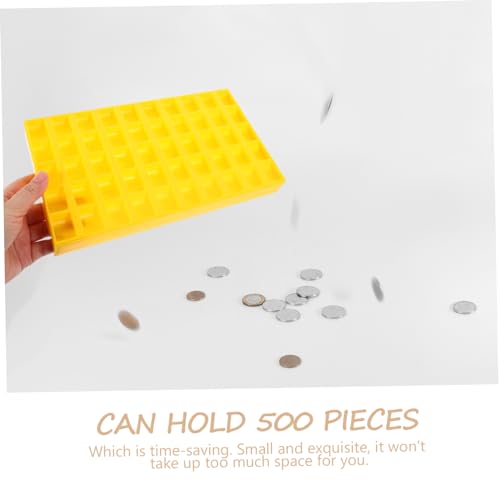 HOMSFOU caja organizadora multi-grid para monedas plástico miniatura 7