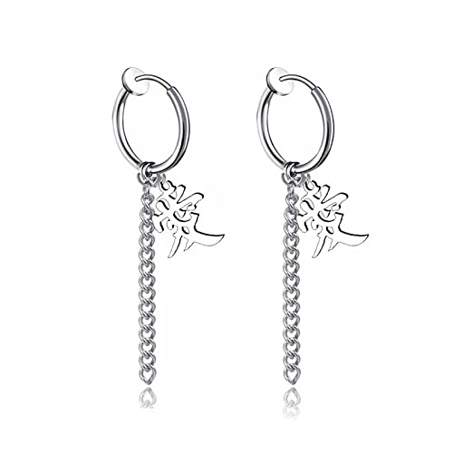Boucles d'oreilles longue chaîne pour rayonner en soirée