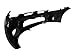 MBI AUTO - Painted To Match, Front Bumper Cover Fascia for 2006-2008 Mitsubishi Eclipse 06-08, MI1000313