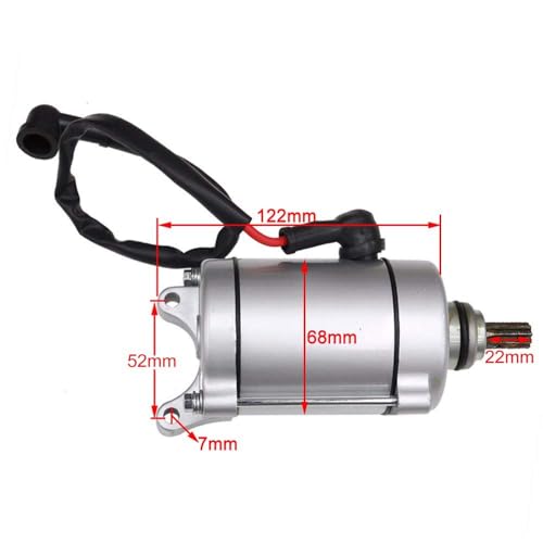 Motor de arranque refrigerado por aire de 9 dientes para motor vertical 150cc 200cc 250cc CG ideal para ATV Quad Bikes 4 ruedas Go Karts SSR Roketa TaoTao Coolster SunL miniatura 5