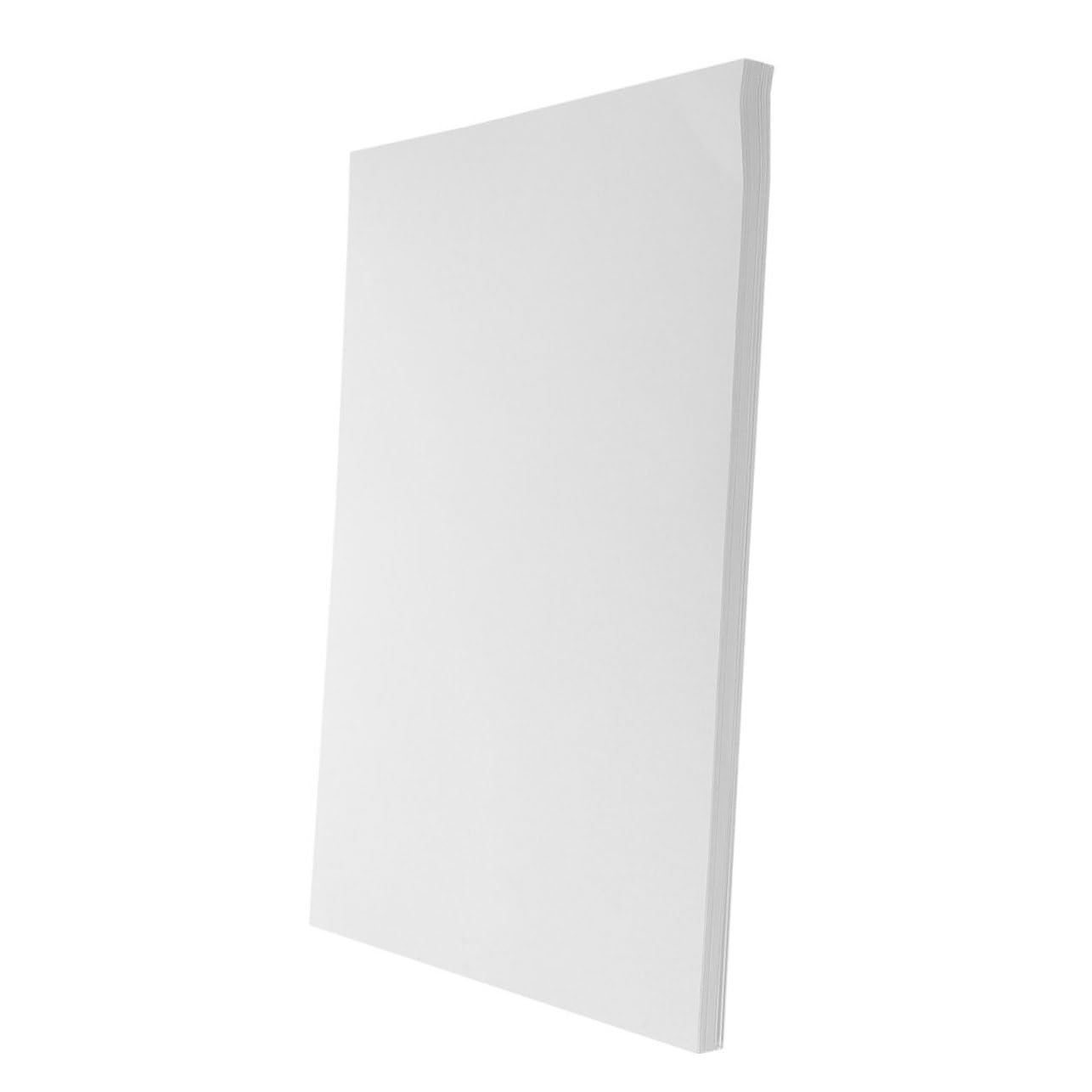 Aquarellpapier für Künstler 100 Blatt 160g 8k Wasserfarben | Weißes Papier, Grobe Struktur, Großpackung für Acrylmalerei, Zeichenblock für Maltechniken