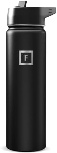 IRON °FLASK 24 oz Wide Mouth Water Bottle with Straw