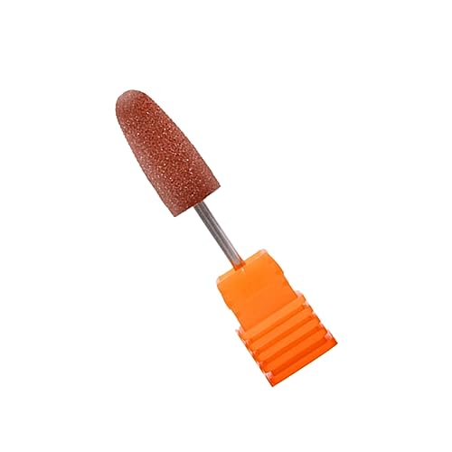 NOLITOY 2pcs Puntas de Pulido de Uñas de Silicona miniatura 6