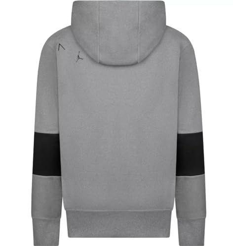 Jordan Boys' Core Performance Thermal Hoodie, Grey Black Size Small2