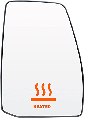 BIAREN Wing Mirror Glass Heated Right Driver Side for Ford Transit Custom 2012 Onwards BK2117K740BB 1766584