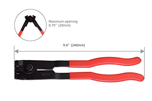 Alltooetools 2Pcs Auto Cv Joint Boot Clamps Pliers Car Banding Tools Kit Set Sf0231 #TOP5