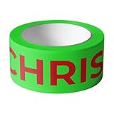 Weihnachts-Warnband – 16,4 Fuß Leuchtendes Feiertags-Warnband | Festliches Sicherheitsmarkierungsband Für Partyorganisatoren, Schule, Campingplatz, Wege, Treppen, Garten, Auffahrt, Wohnzimmer- Und Sch