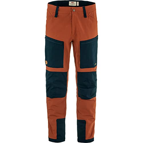Fjällräven Herren Keb Agile Hose, Autumn Leaf/Dark Navy, 50/R
