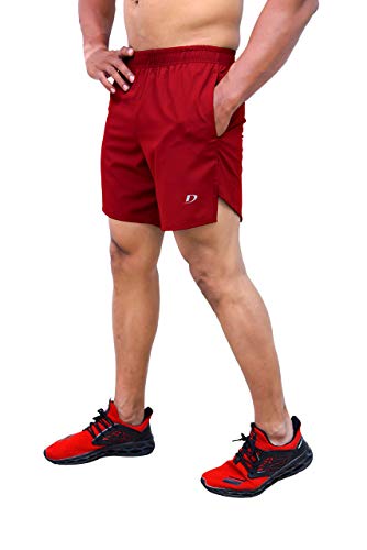 Image of DECISIVE Fitness Ultra Thin Running Sport Synthetic Short- Royal Blue