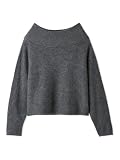 [ミラオーウェン] wool100％ミンクタッチオフショルニット 09WNT264301 レディース GRY F