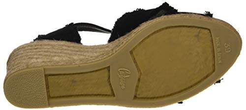 Castañer Bromelia/8/001, Sandali con Zeppa