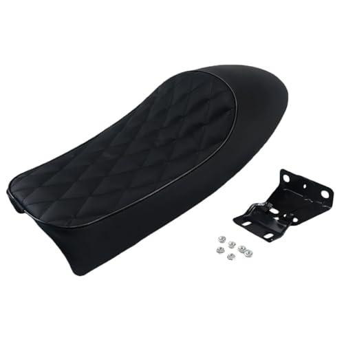 Asiento de moto universal biplaza para transformar motocicletas a estilo retro vintage