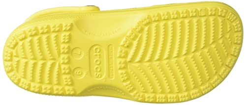 Image of Crocs Unisex Adult Classic Lemon Clogs (10001-7C1)
