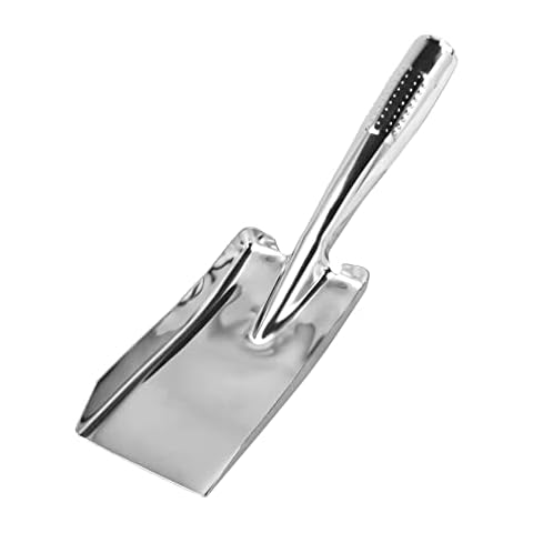 Garden Trowel Hand Shovel for Gardening, Mini Hand Trowel Garden Tool, Stainless Steel Gardening Hand Tools, Small Spade Shovel for Planting Transplanting Weeding Moving and Smoothing Digging (3) Cover