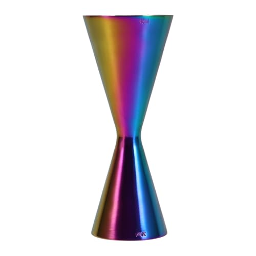 SOLUSTRE Stainless Steel Double Jigger 30ml 45ml Bartending Measurement Tool Bar Accessory for Home or Professional Use