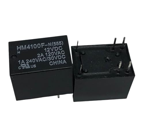 Relé HM4100F-N 555 12VDC de 6 pines para reparar fallos de conmutación