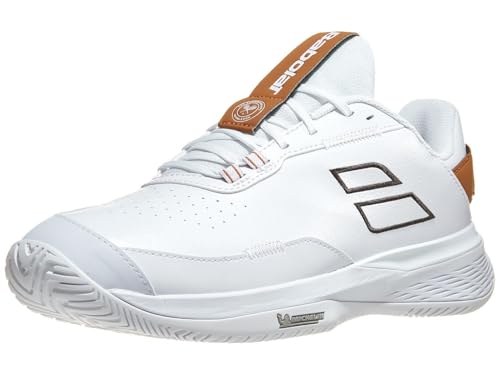 Babolat Men's SFX Evo All Court Wimbledon Limited Edition Tennis Shoes, White/After Dark (US Men's Size 9) by Babolat - Used condition - US$58.54