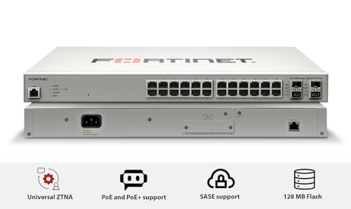 Image of Fortinet FortiSwitch - 224D-FPOE L2 /3 FortiGate Switch with 370W PoE (FS-224D-FPOE)