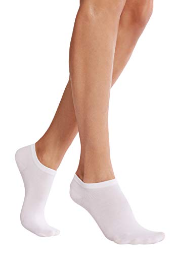 Wolford Sneaker Cotton Socks For Women Ultra-Lightweight Opaque 80 Denier Cotton Extreme Elasticity Soft Comfortable Cuffs
