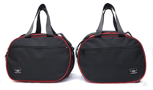 Bolsas internas para alforjas GREAT BIKERS GEAR para Multistrada 1200 desde 2015 1260 950 Rojo/Negro miniatura 1
