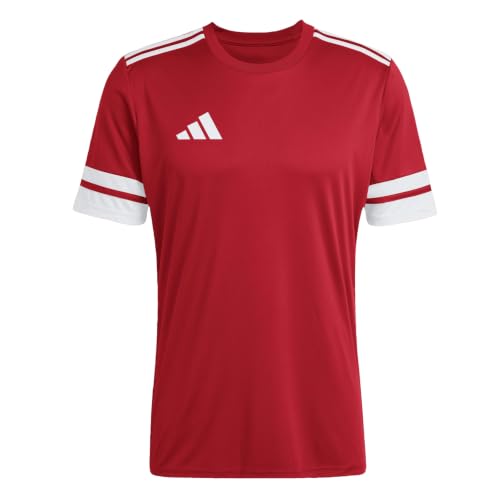 adidas Herren Squadra25 Jersey Short Sleeve Shirt, Team Power Red 2 / White, 3XL – Ansicht 1