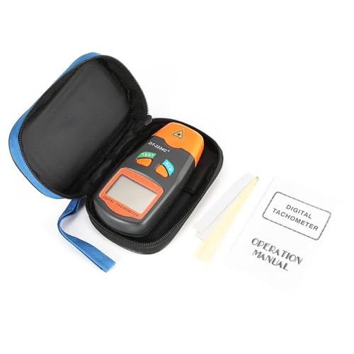 Image of Digital Laser Photo Tachometer Non Contact RPM Tach Digital Laser Tachometer Speedometer Speed Gauge Engine Dropship