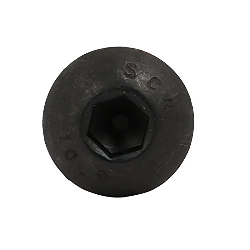 sourcing map 2 Stück M6x30mm 10.9 Grade Linksgewindebolzen Sicherungsschraube für Bohrfutter DE de