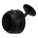 A9 Magnetic Mini WiFi Camera Wireless 1080P for Smart Home Security, Supports Live View, Human & Pet Detection,Car Nanny Cam, Sound & Portable Baby Small Video Cameras (Black)