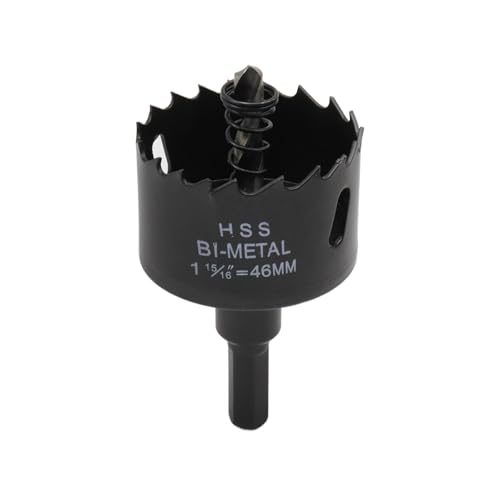 Image of 1-13 /16 inch /46mm Dia Hole Saw Blade BI -Metal Hole Saw Hole Cutting Drilling Tool-2pcs