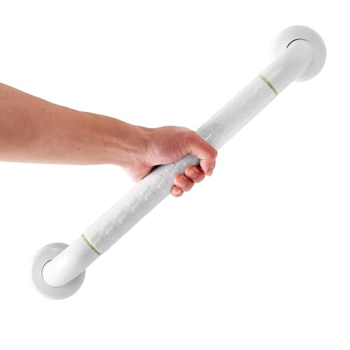 EMKE Haltegriffe für Senioren 40 cm, Rutschfreier Haltegriff Dusche Badewannengriff Handgriff Haltegriff für...