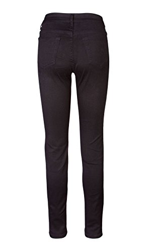 Womens Omega Stretch Jeggings/Jeans - Black - 12-142