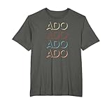 Camiseta Ado Nombre Mi Camiseta Personalizada Nombrada Camiseta