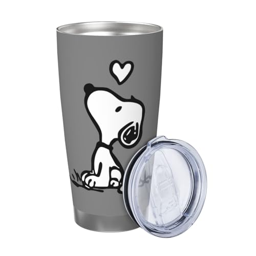 マグカップ スヌーピー コーヒーカップ コンビニカップ 保冷 保温 タンブラー ステンレス製 大容量 真空断熱マグ 蓋付き 持ち運び 直接ドリップ 車用 600ml Straw Three-piece Set