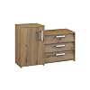 ADGO Paris kledingkasten, schoenenkast, ganggarderobes, compacte kledingkast voor uw entree (schoenenkast, Artisan eiken…