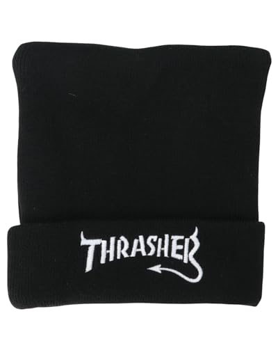 [�X���b�V���[] �j�b�g�L���b�v Tail LOGO�E�X�N�G�A�^ [ 25TH-N57K / BEANIE ] �X�q �L�b�Y BLK