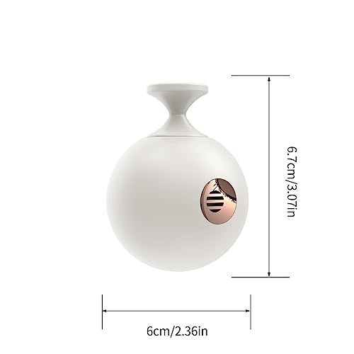 Pacienjo Oplaadbare Koelkast Luchtverfrisser | Mini USB Koelkast Luchtverfrisser Negatieve Ion Circulatie Oplaadbaar - Mini Ion Circulatie USB Koelkast Luchtverfrisser - Afbeelding 5