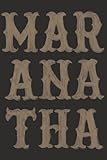 Maranatha: Journal