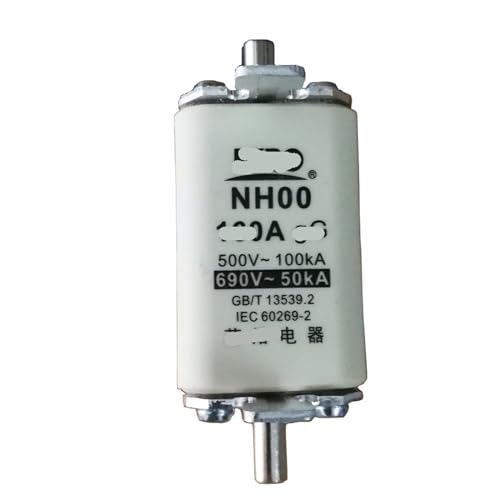 Fusible à coupure NH00 125A à haute capacité pour armoires électriques