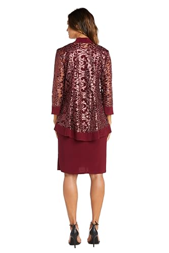 Image of R&M Richards Women's The Opulence Jacket Dress