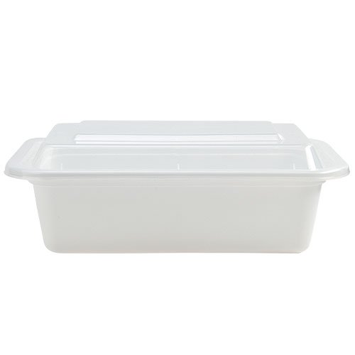 新品　VAULTROOM CONTAINER / WHT Amazon.com: Nicole Home Collection Premium Deep Rectangle White